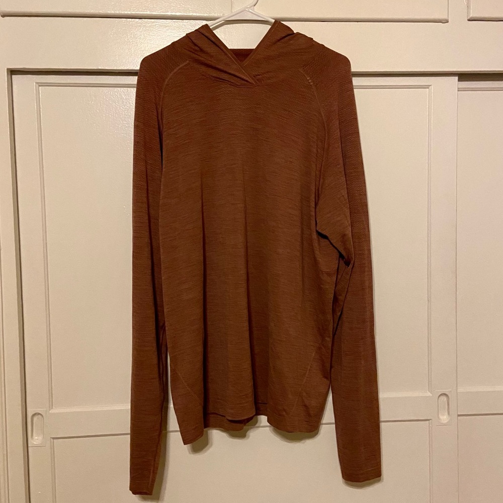 Lululemon Metal Vent Tech Hoodie - Smokey Red Dust